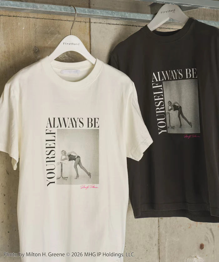 Marilyn Monroe Short Sleeve Monochrome Photo T-shirt