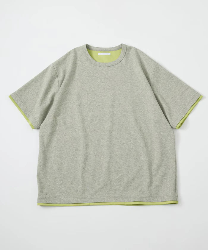 Relaxed Fit Reversible Cardboard Short Sleeve T-Shirt / Color Design