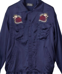 DRAGON FLAME Embroidered Souvenir Shirt
