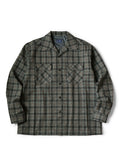 Wool Check Friend Pocket Board Shirt