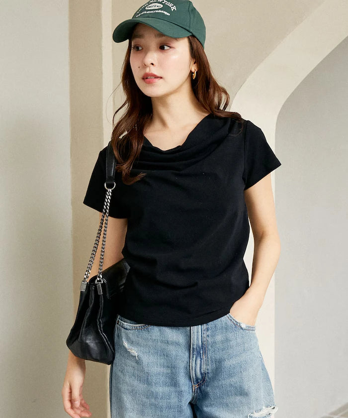 2WAY Draped T-Shirt Limited Release