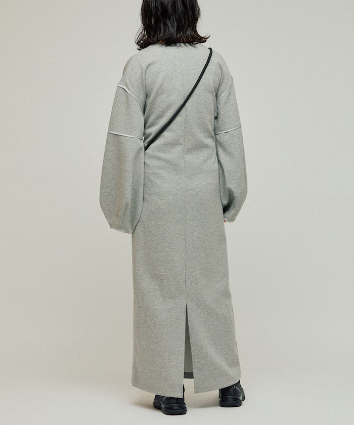 Cocoon Sleeve Damboru Sweat One-Piece / Spindle