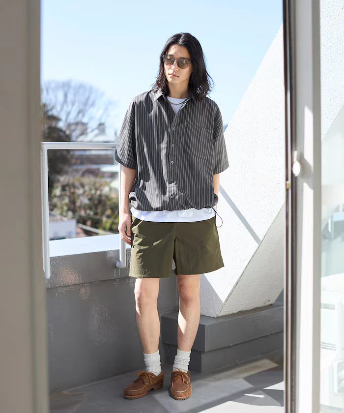 Nylon Short Length Baggy Shorts