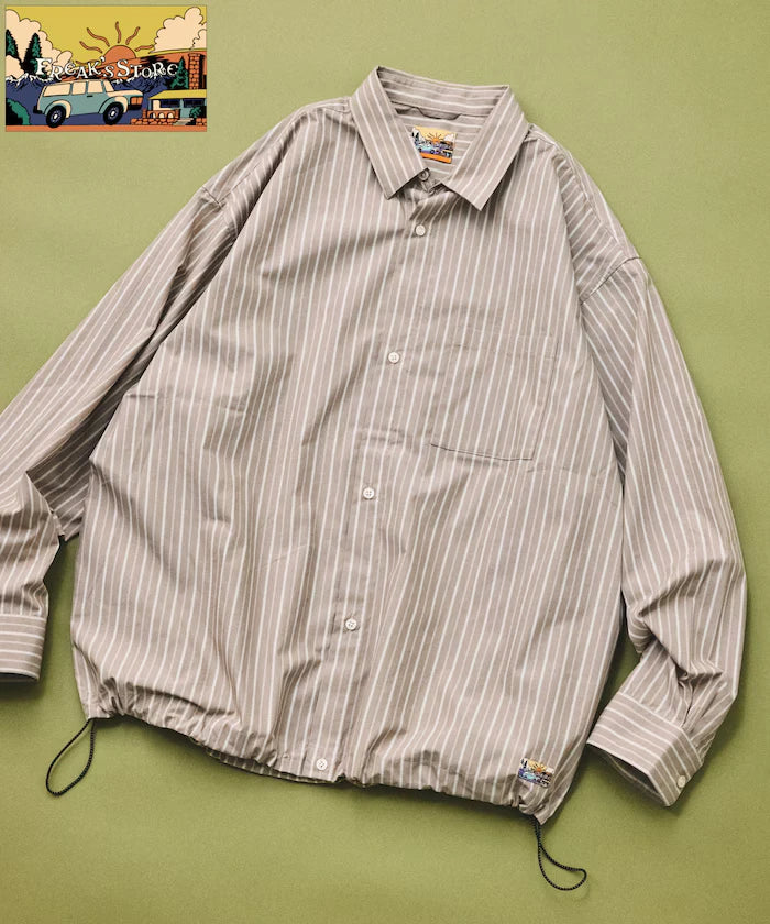 FREAK'S STORE for BEACH & FES Typewriter Spindle Regular Collar Shirt