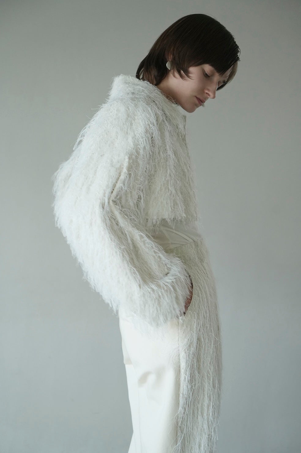 FRINGE SHORT JACKET
