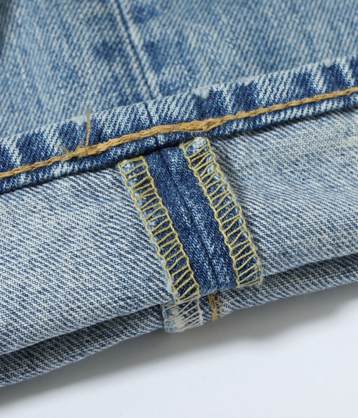14oz. Denim Boot Cut Aged Model