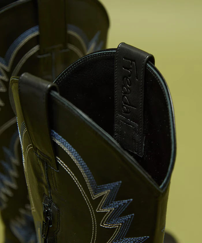 Long western boots/real leather long western boots