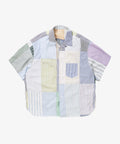 overshirt short sleeve stripe eleven