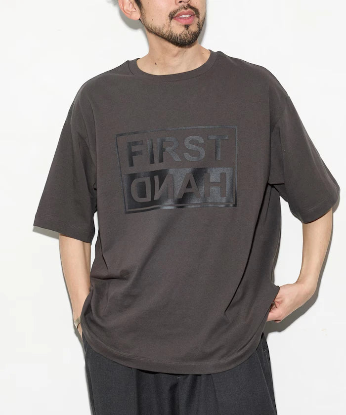 6 Ounce Front Logo Print Crew Neck T-Shirt / Print T-Shirt PRINT TWO-TIER BOX