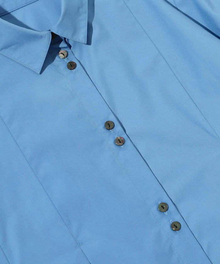 Box Stack Balloon Sleeve Long Sleeve Shirt