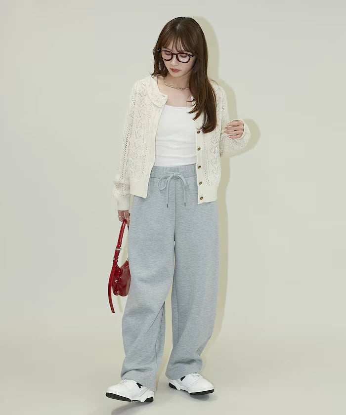 Brushed Back Sweat Curve Pants Limited Edition