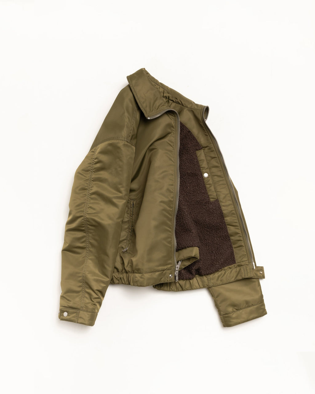PILE LINED ZIP JACKET
