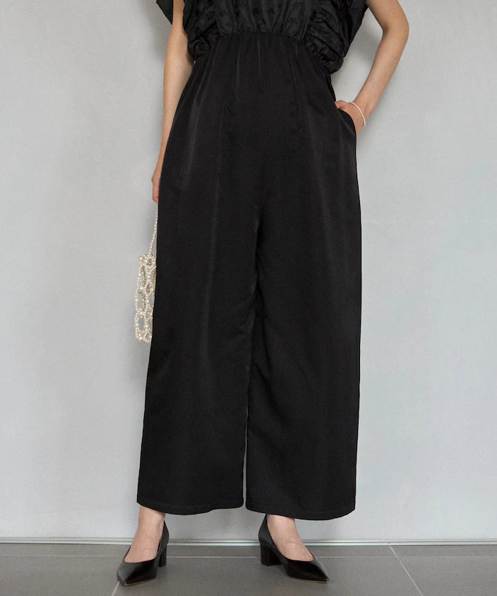 2WAY Flower Sheer Jacquard Docking All-in-One