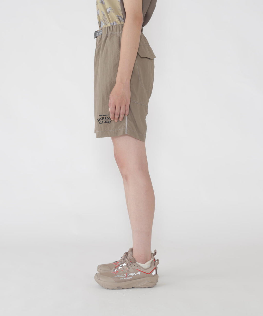 hiking club Ny taffeta hiker short pants