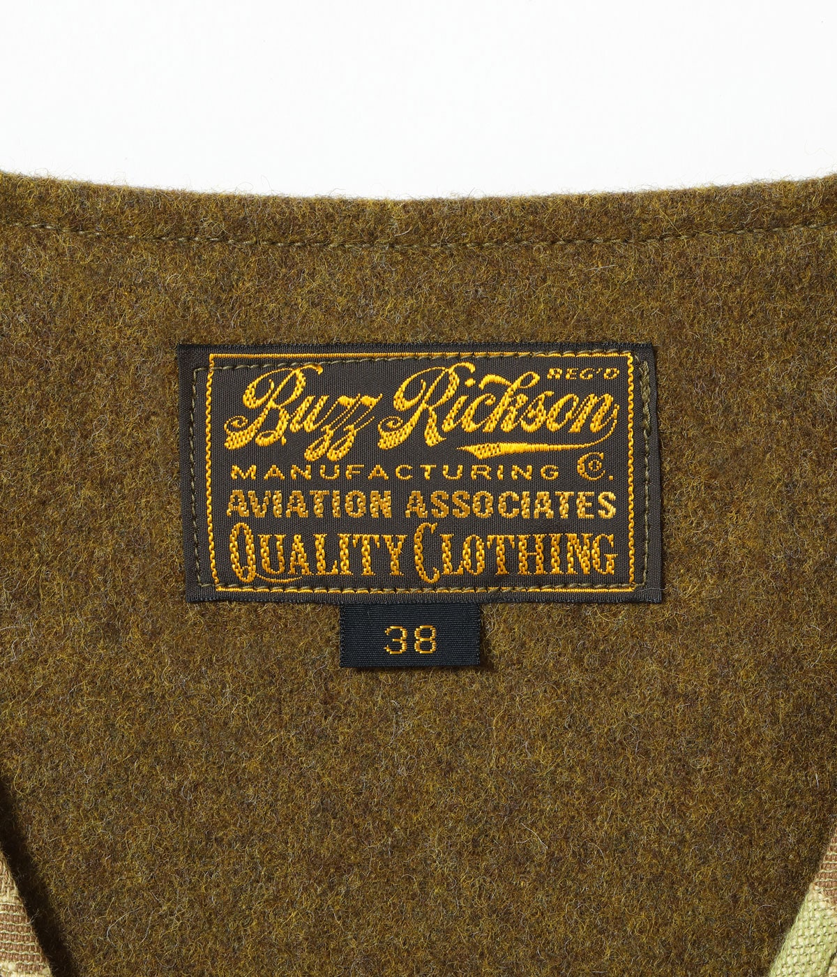 AVIATION ASSOCIATES GOBELIN WEAVING MILITARY VEST