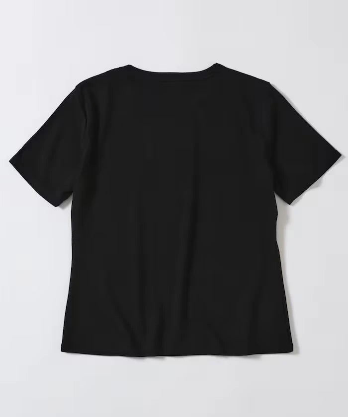 Lace Applique Cotton Modal T-Shirt