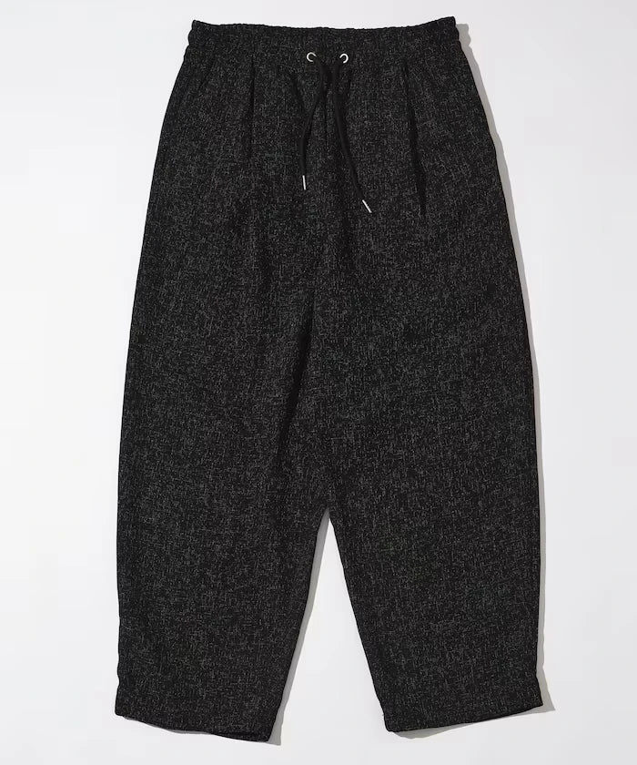 Dry Touch Summer Tweed Spindle Easy Wide Pants