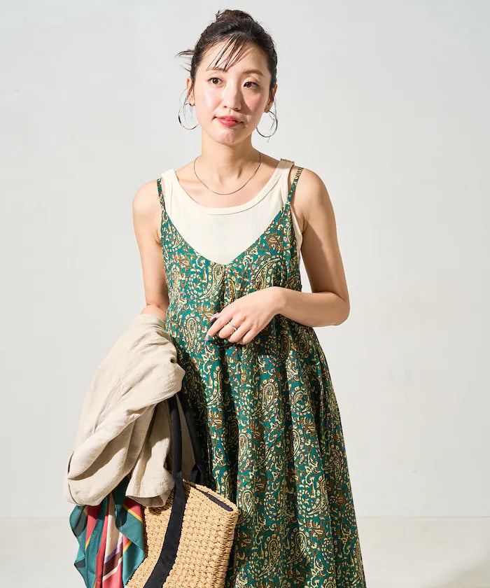 Indian Paisley Cami Dress