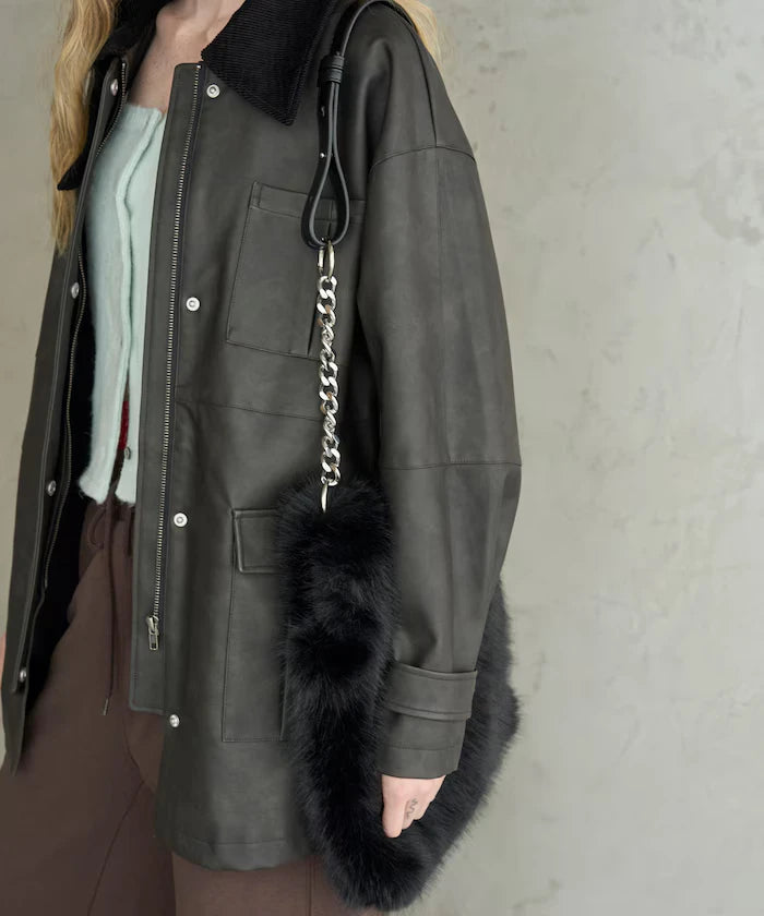 Multiway Fake Fur Tote