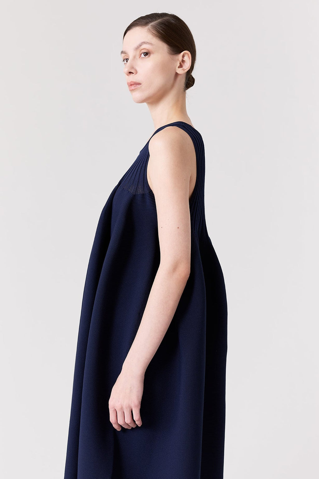 POTTERY LUCENT SLEEVELESS BUST FLARE DRESS