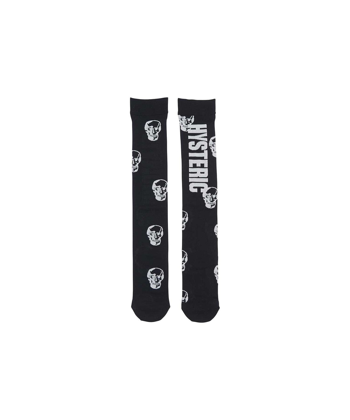 SKULL Sheer High Socks