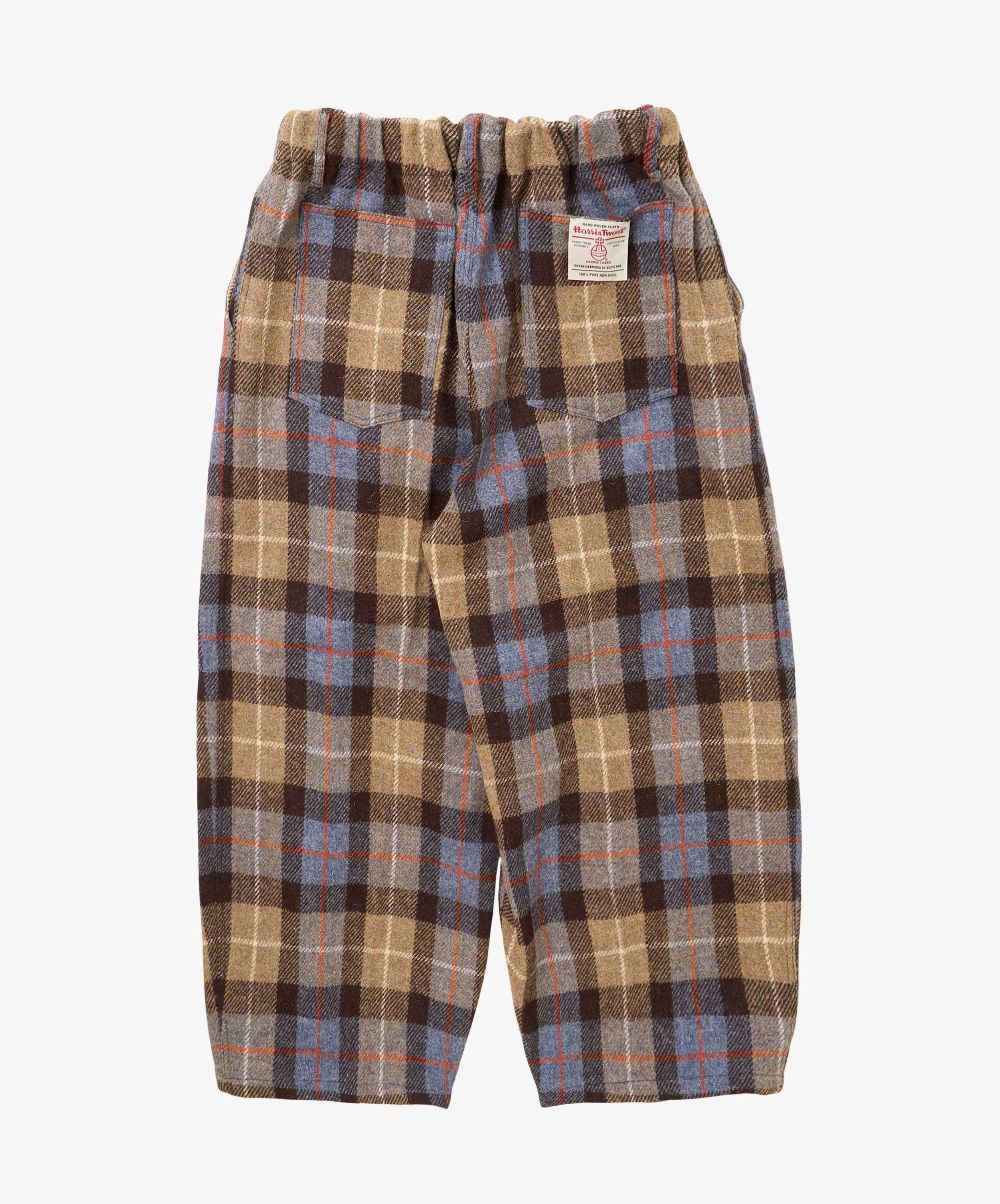 circular pants plaid harris tweed