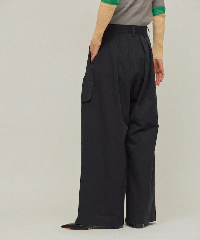 High Count Chino Wide Pants