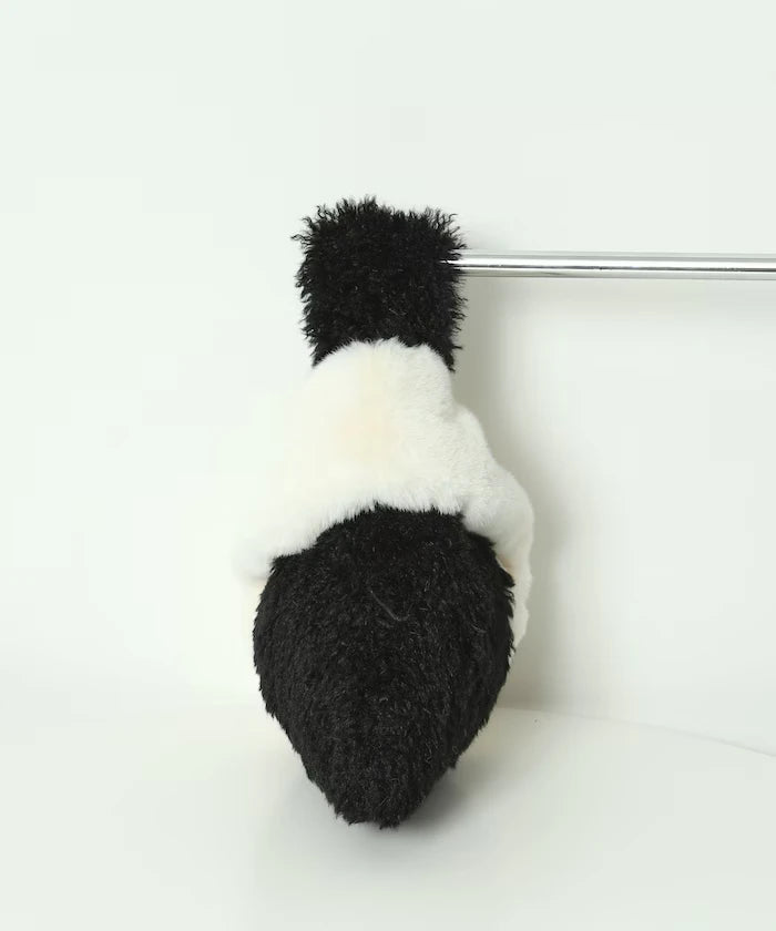 Faux Fur Combination Tote Bag