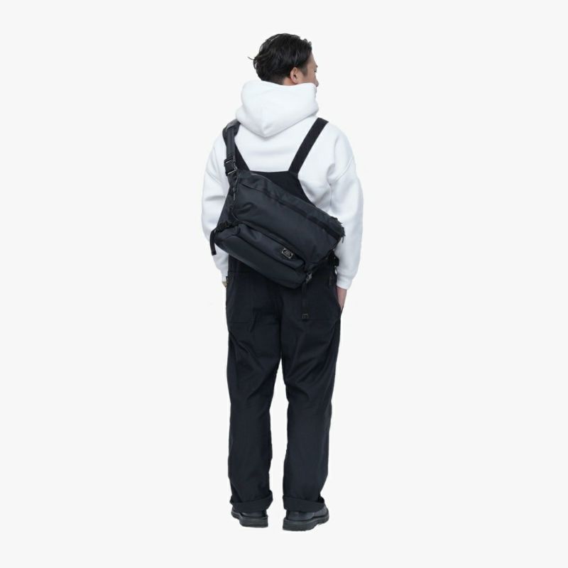 CORDURA DOBBY 305D MESSENGER BAG/BLACK