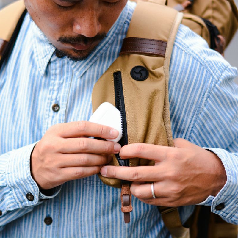 CORDURA DOBBY 305D BACK PACK/KHAKI
