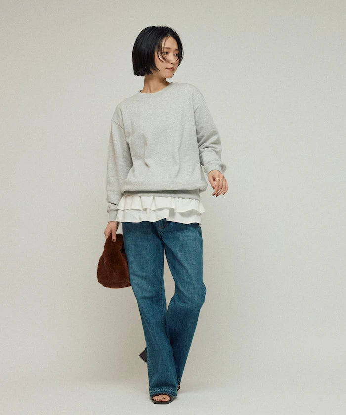 Organic Cotton Multiway Color Sweat / French Terry Sweat / Set Item