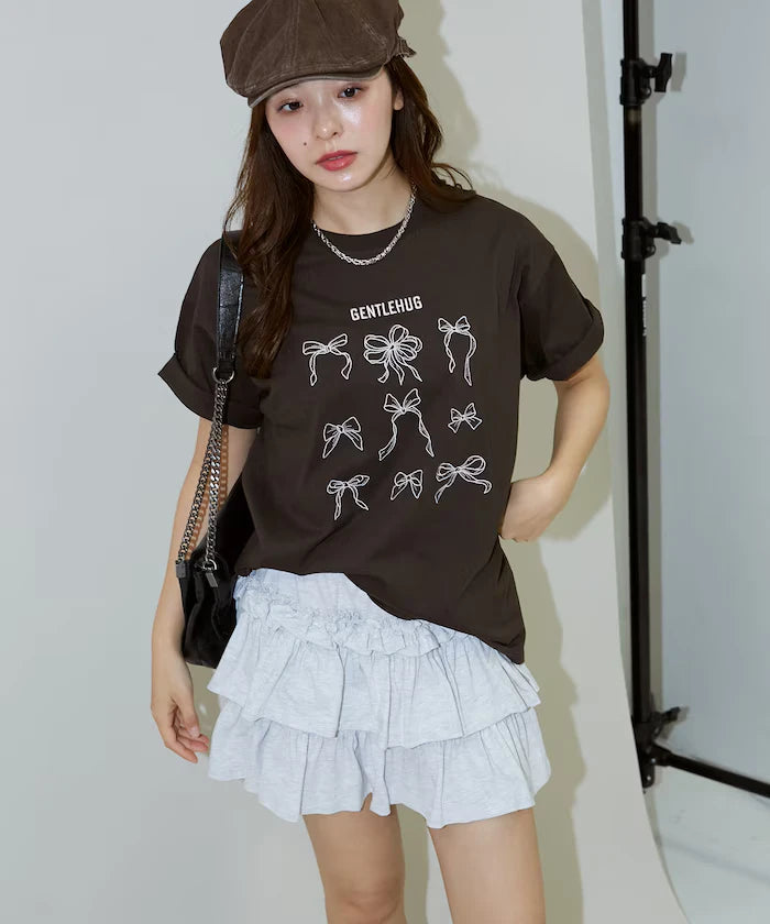 Ribbon Embroidery T-Shirt Limited Edition