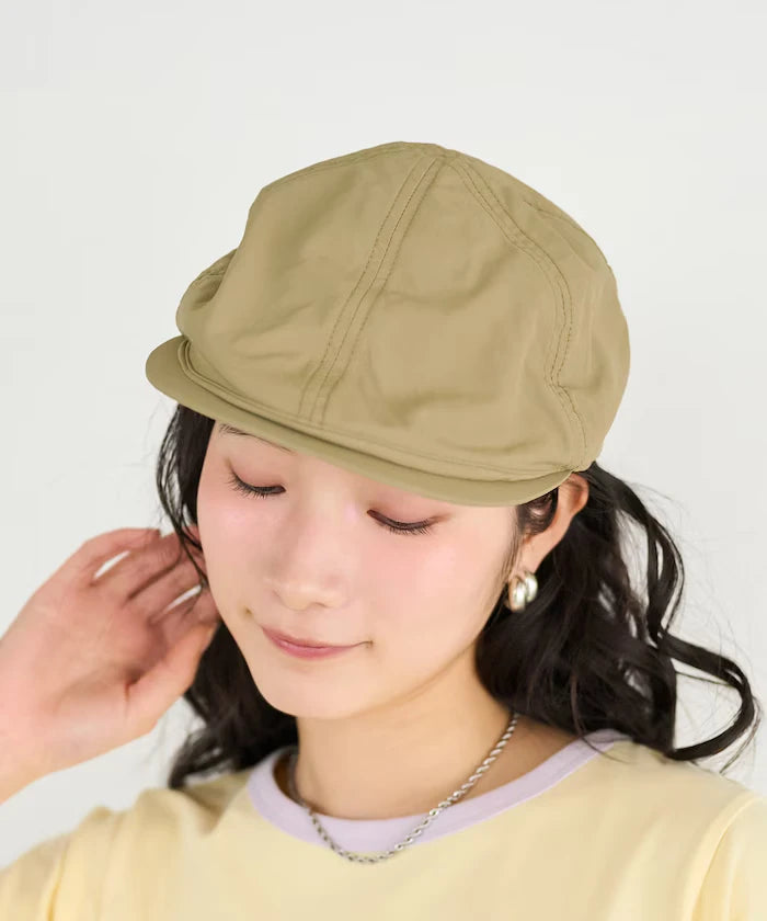 Nylon Newsboy Cap