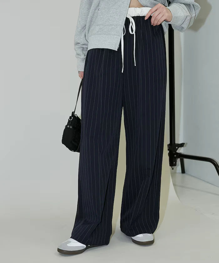 West Shearing Panel Easy Slacks Pants Limited Edition
