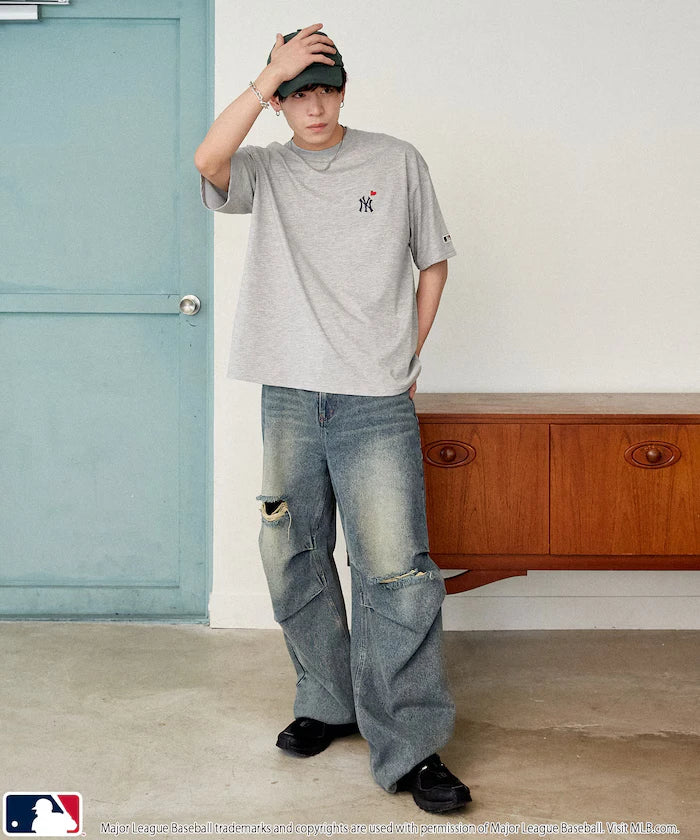 MLB Back Print Heart T-Shirt
