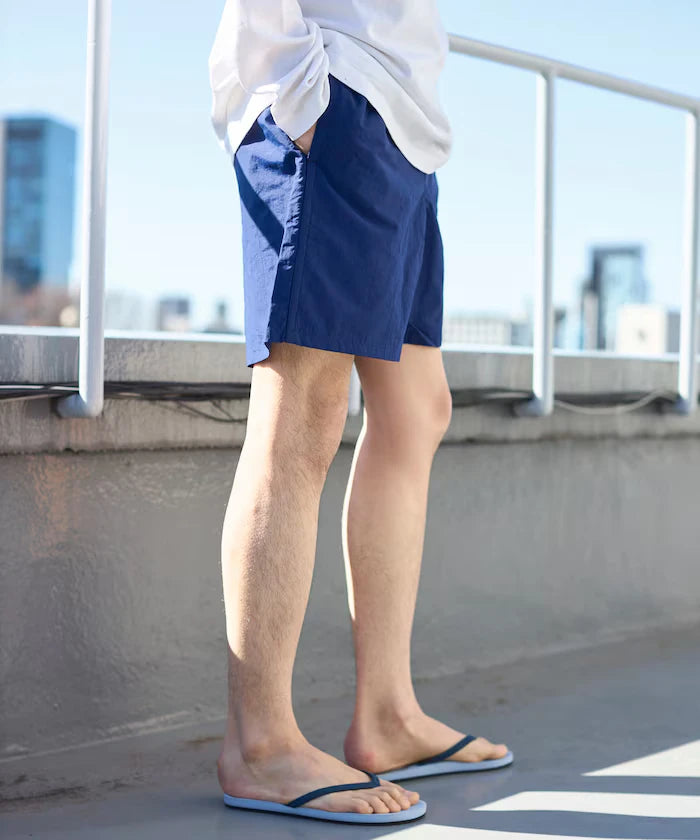 Nylon Short Length Baggy Shorts