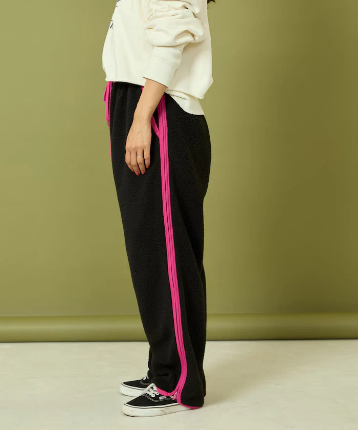 Side Zipper Fleece Pants