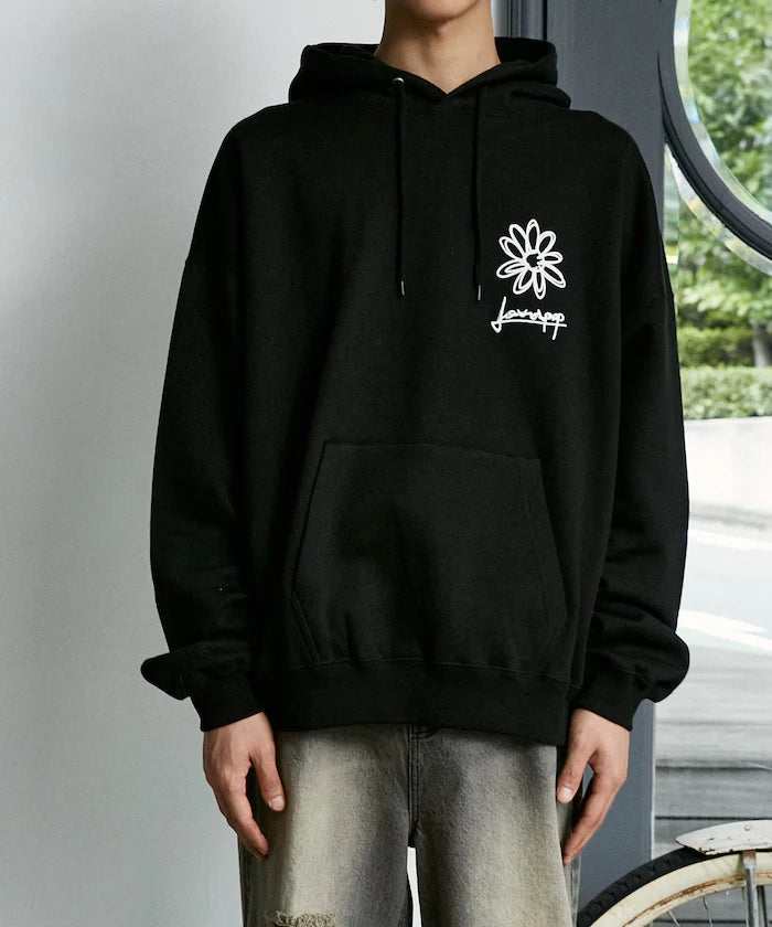 LOVE POP STUDIO FLOWER GRAPHIC HOODIE【Limited Edition】
