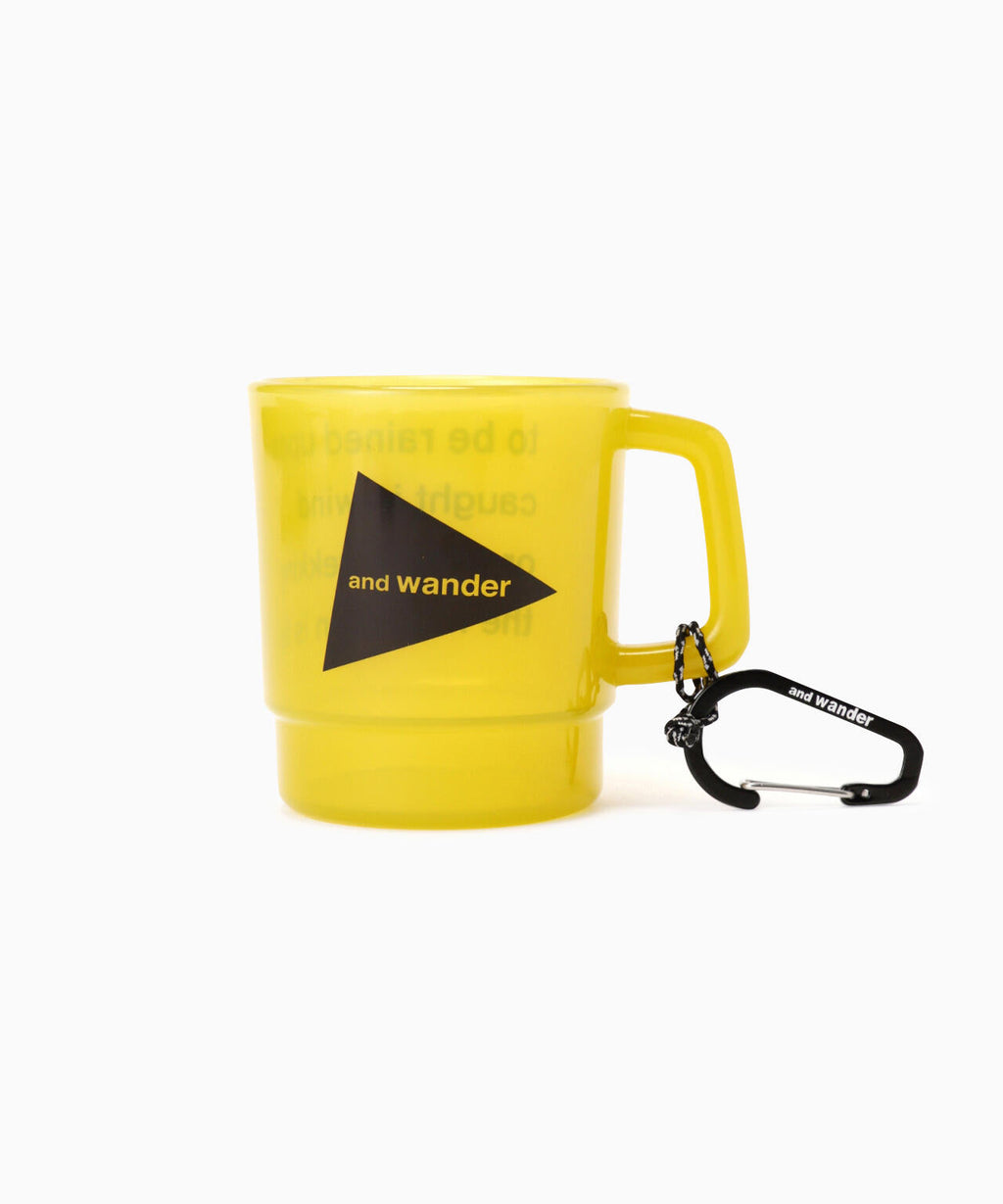 and wander logo PP mug