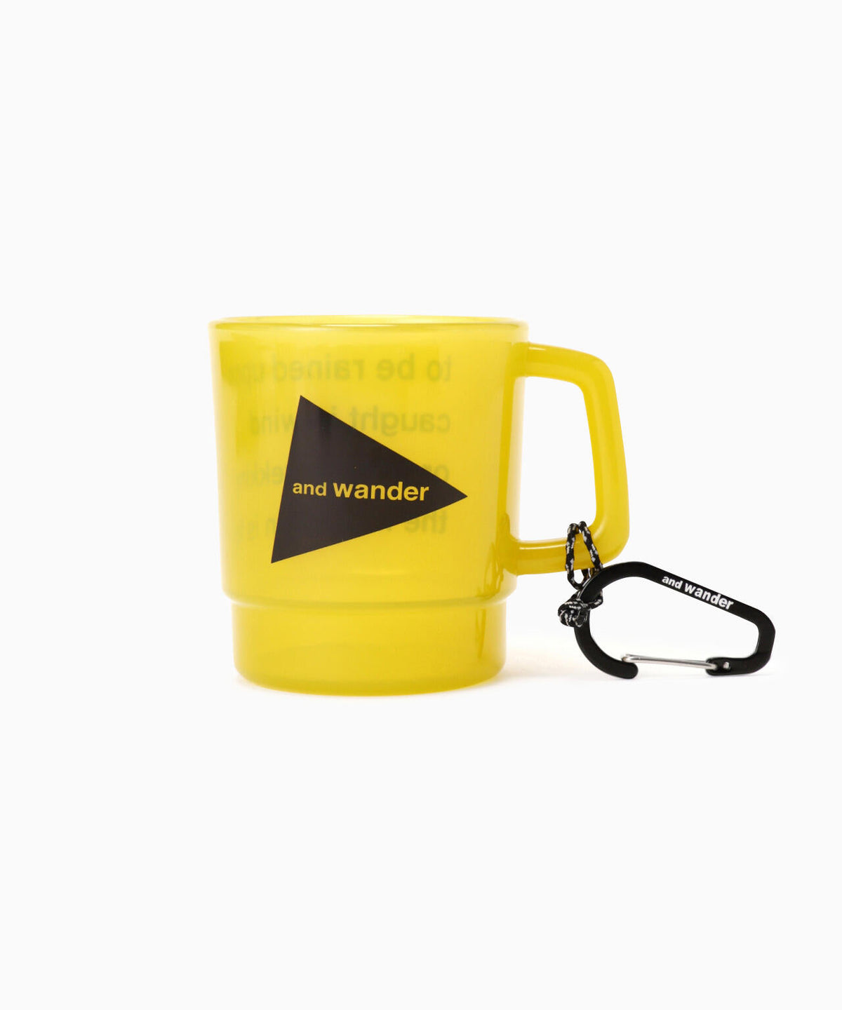 and wander logo PP mug