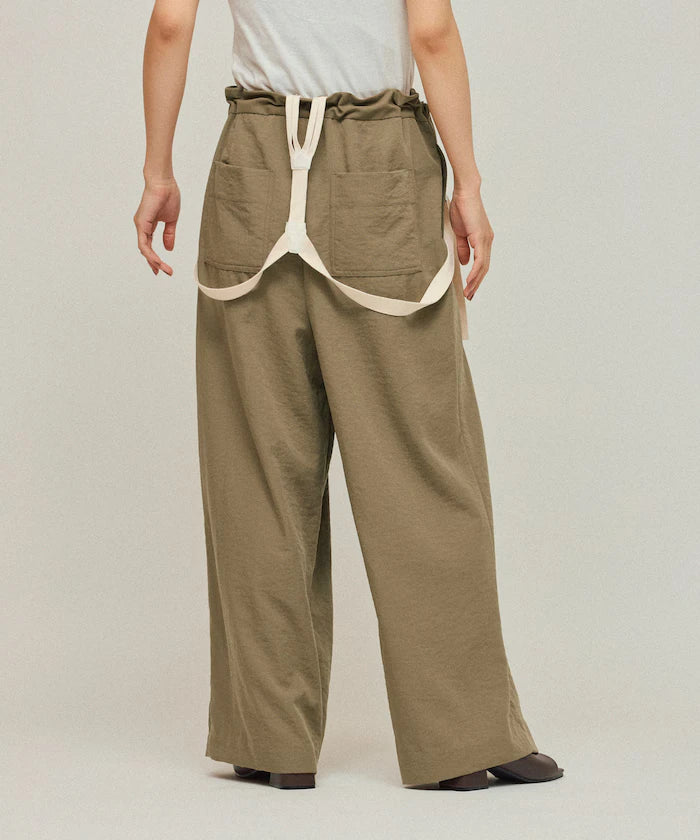 2WAY Suspender Pants / Wide Easy Pants