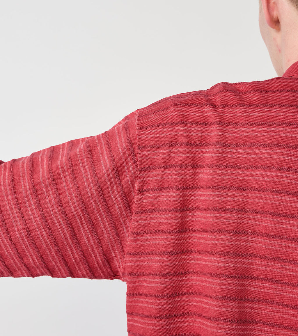 Garment Dyed Jacquard Field Polo