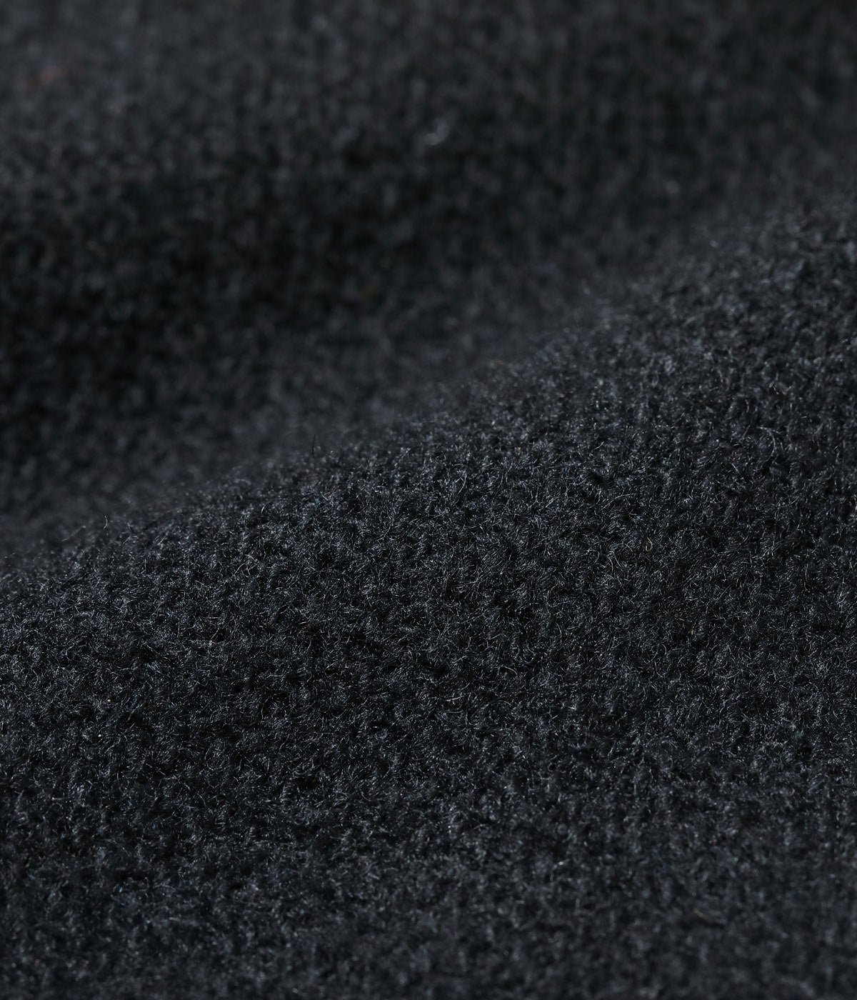 30oz. WOOL MELTON AWARD JACKET “MAVERICKS” (BLACK)