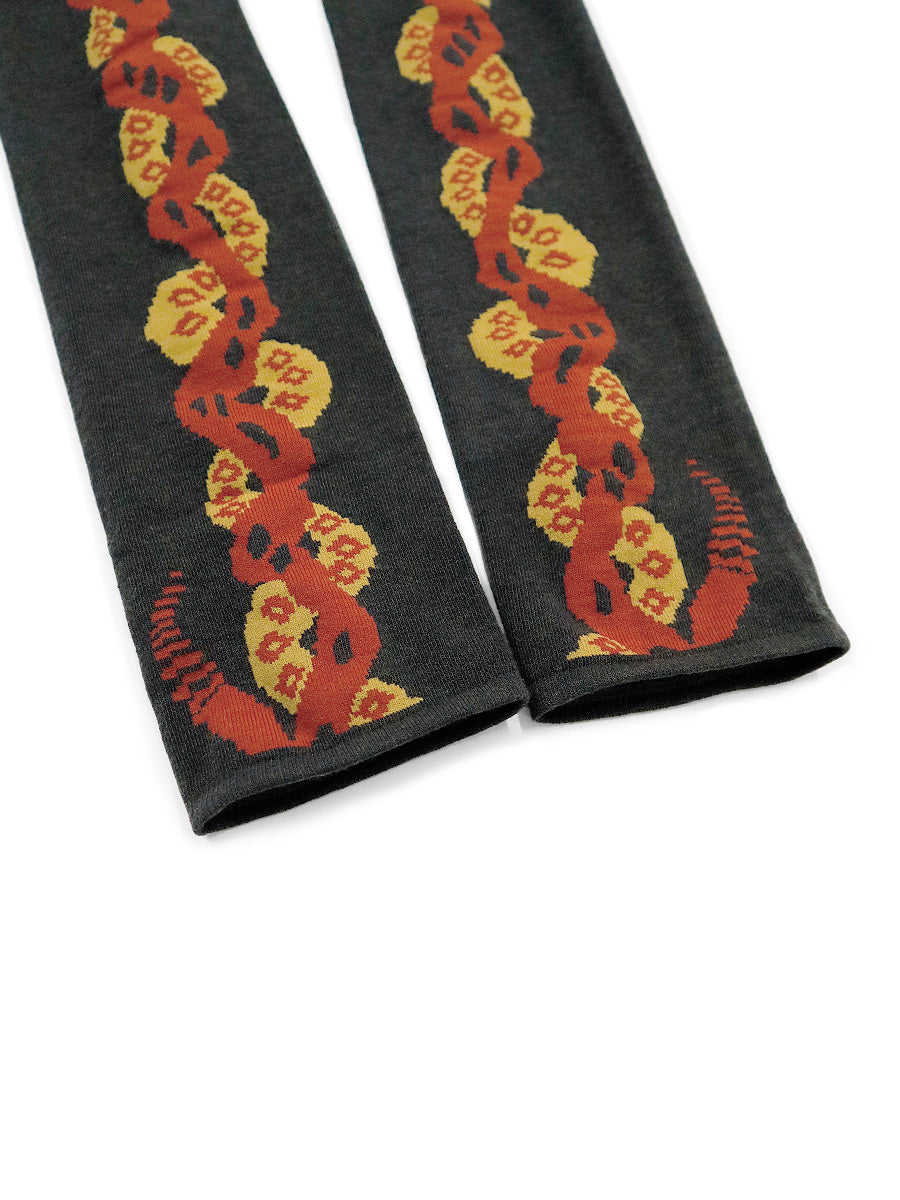 200 Pieces Weaving Kba Snake Pattern Leggings