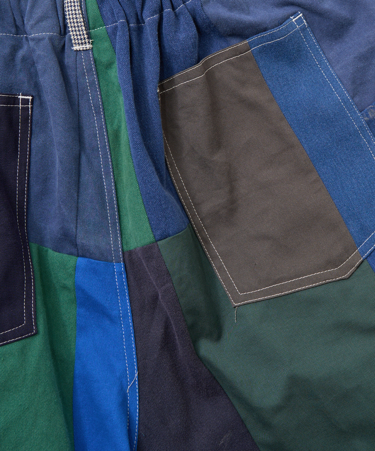 circular shorts bleu de travail six