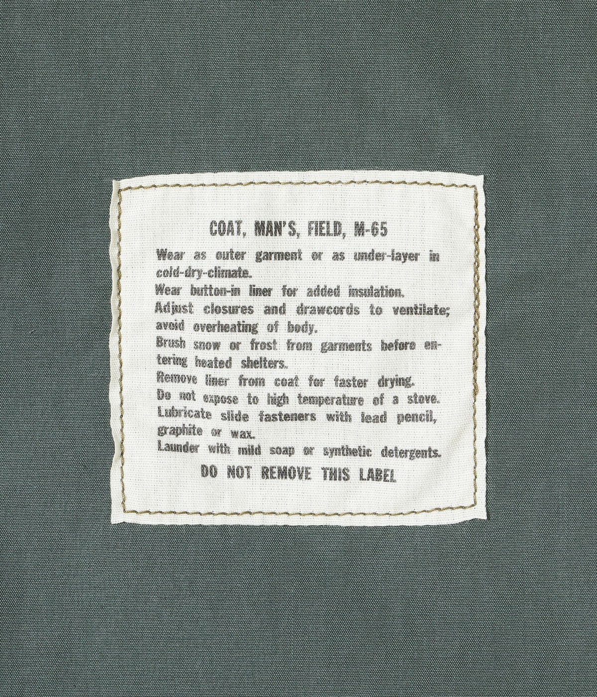 Type M-65 ���BUZZ RICKSON MFG. CO., INC.��� ARMOR IN COMMAND