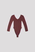 RIB LONG SLEEVE BODY SUIT