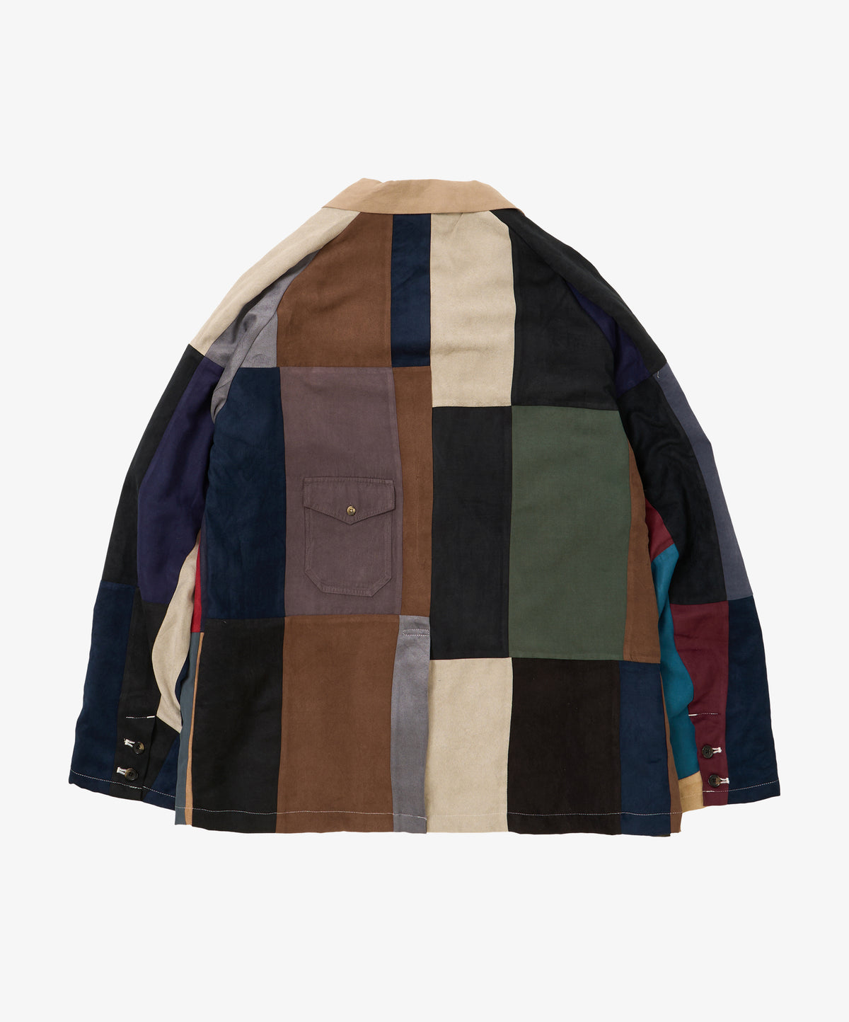 blazer faux suede six