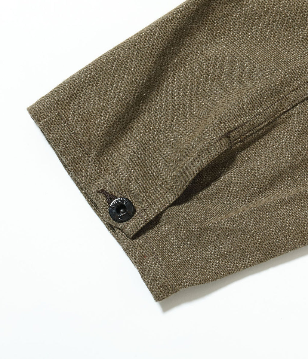 U.S. ARMY BROWN DENIM PULLOVER JACKET