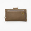 SHRINK LEATHER MOBILE MULTI CASE sizeS/BROWN